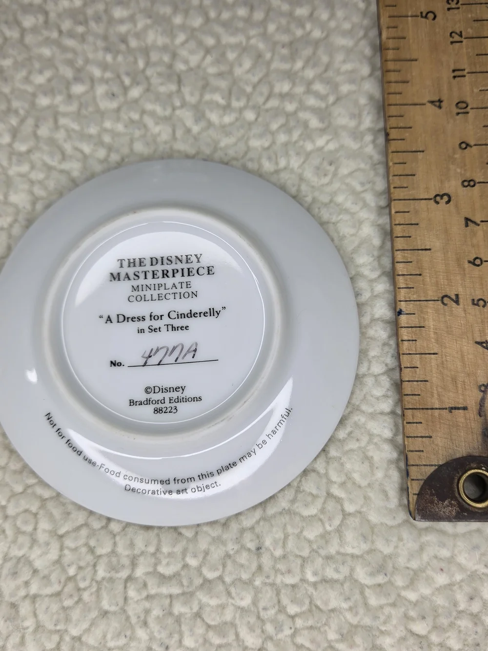 Disney Cinderella Decorative Collector Plate - Bradford Exchange